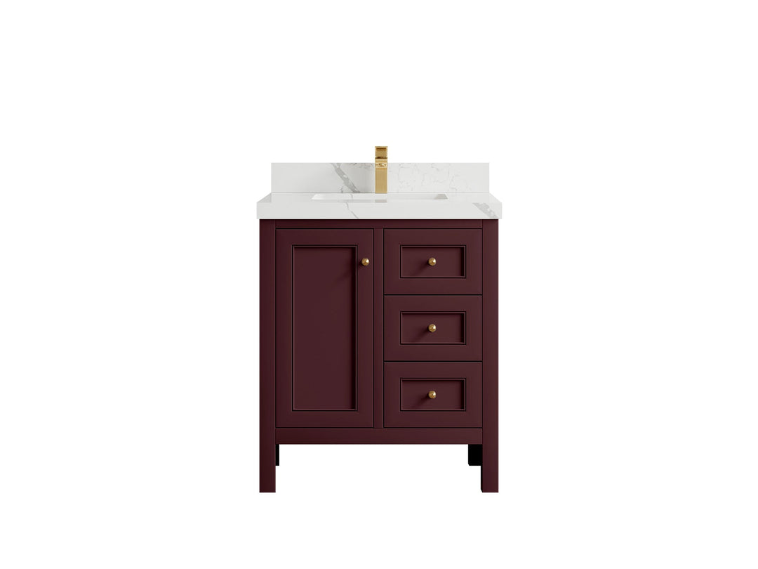Nashville 30 in. W x 22 in. D Single Sink Bathroom Vanity - Willow Bath and Vanity