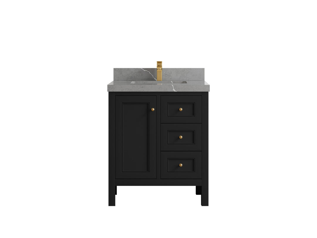 Nashville 30 in. W x 22 in. D Single Sink Bathroom Vanity - Willow Bath and Vanity