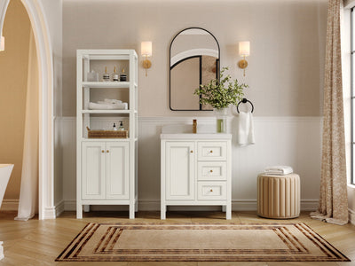 Nashville 30 in. W x 22 in. D Single Sink Bathroom Vanity - Willow Bath and Vanity