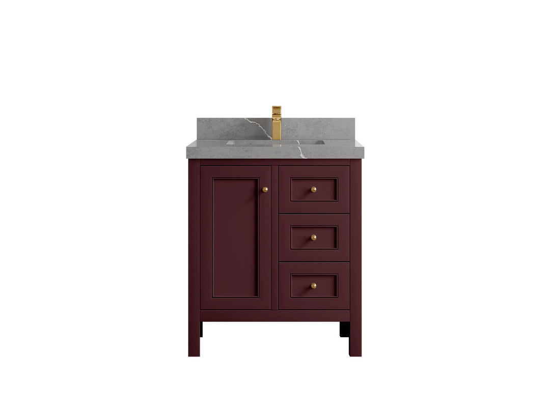 Nashville 30 in. W x 22 in. D Single Sink Bathroom Vanity - Willow Bath and Vanity