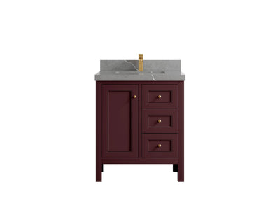 Nashville 30 in. W x 22 in. D Single Sink Bathroom Vanity - Willow Bath and Vanity