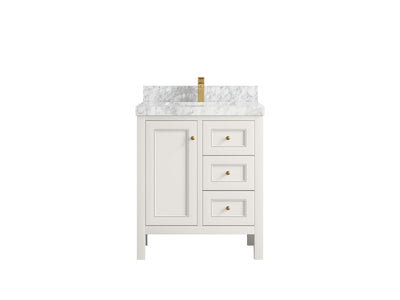 Nashville 30 in. W x 22 in. D Single Sink Bathroom Vanity - Willow Bath and Vanity