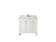 Nashville 36 in. W x 22 in. D Center Sink Bathroom Vanity - photo 47