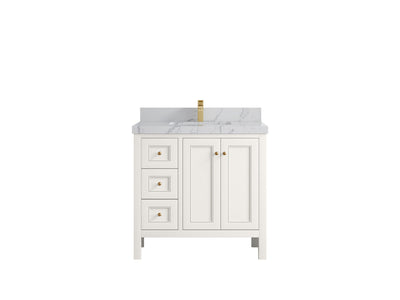 Nashville 36 in. W x 22 in. D Center Sink Bathroom Vanity - Willow Bath and Vanity