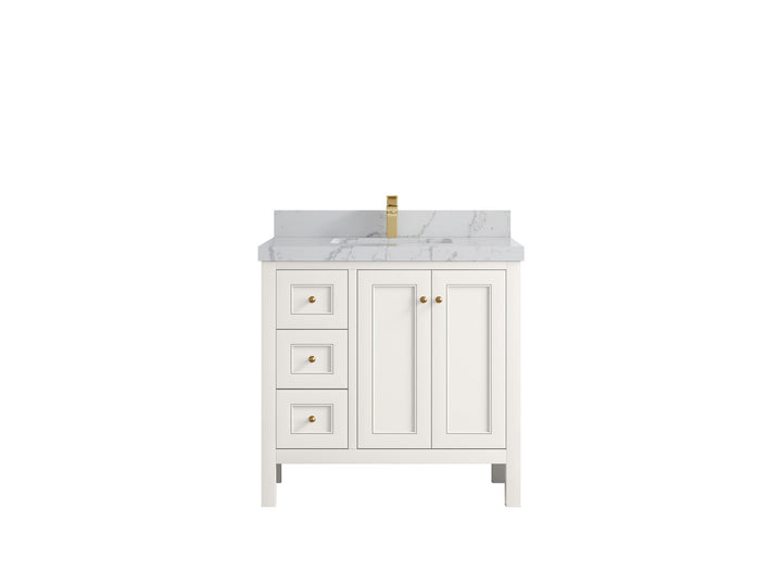 Nashville 36 in. W x 22 in. D Center Sink Bathroom Vanity - photo 13