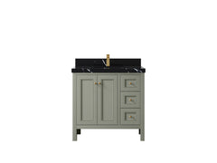 Nashville 36 in. W x 22 in. D Center Sink Bathroom Vanity - photo 17