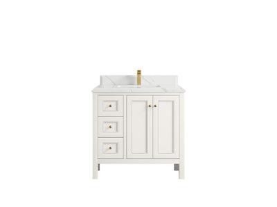 Nashville 36 in. W x 22 in. D Center Sink Bathroom Vanity - Willow Bath and Vanity