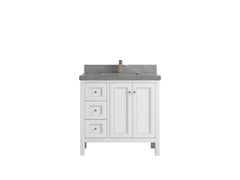 Nashville 36 in. W x 22 in. D Center Sink Bathroom Vanity - photo 42