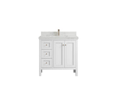 Nashville 36 in. W x 22 in. D Center Sink Bathroom Vanity - photo 22