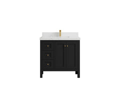 Nashville 36 in. W x 22 in. D Center Sink Bathroom Vanity - photo 27