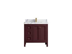 Nashville 36 in. W x 22 in. D Center Sink Bathroom Vanity - photo 15