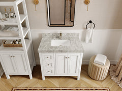 Nashville 36 in. W x 22 in. D Center Sink Bathroom Vanity - photo 29