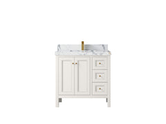 Nashville 36 in. W x 22 in. D Center Sink Bathroom Vanity - photo 25