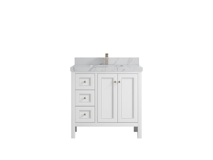 Nashville 36 in. W x 22 in. D Center Sink Bathroom Vanity - photo 12