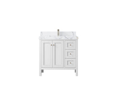 Nashville 36 in. W x 22 in. D Center Sink Bathroom Vanity - photo 25
