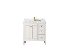 Nashville 36 in. W x 22 in. D Center Sink Bathroom Vanity - photo 45