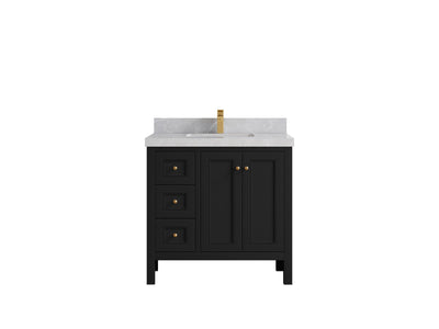 Nashville 36 in. W x 22 in. D Center Sink Bathroom Vanity - Willow Bath and Vanity