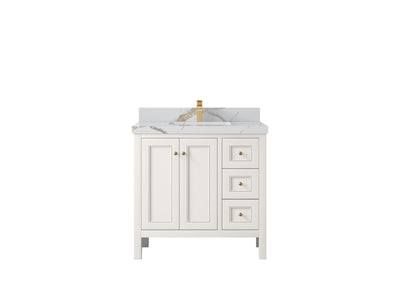 Nashville 36 in. W x 22 in. D Center Sink Bathroom Vanity - Willow Bath and Vanity
