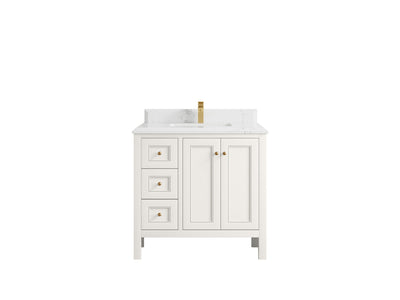 Nashville 36 in. W x 22 in. D Center Sink Bathroom Vanity - Willow Bath and Vanity