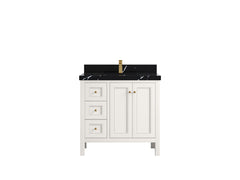 Nashville 36 in. W x 22 in. D Center Sink Bathroom Vanity - photo 17