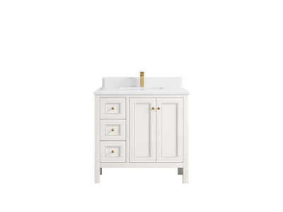 Nashville 36 in. W x 22 in. D Center Sink Bathroom Vanity - Willow Bath and Vanity