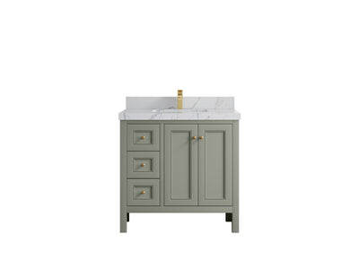Nashville 36 in. W x 22 in. D Center Sink Bathroom Vanity - Willow Bath and Vanity