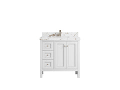 Nashville 36 in. W x 22 in. D Center Sink Bathroom Vanity - photo 44