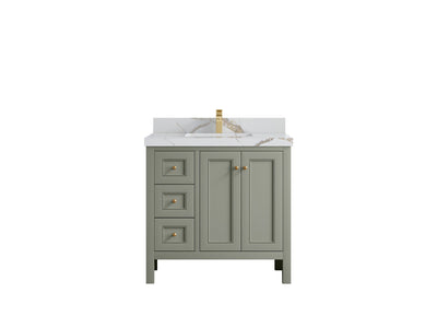 Nashville 36 in. W x 22 in. D Center Sink Bathroom Vanity - Willow Bath and Vanity