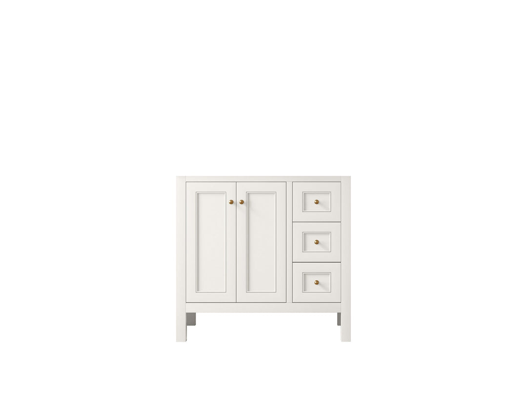 Nashville 36 in. W x 22 in. D Center Sink Bathroom Vanity - Willow Bath and Vanity