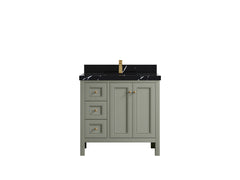 Nashville 36 in. W x 22 in. D Center Sink Bathroom Vanity - photo 17