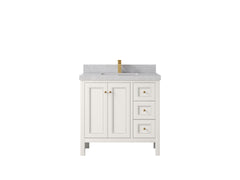 Nashville 36 in. W x 22 in. D Center Sink Bathroom Vanity - photo 41