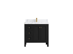 Nashville 36 in. W x 22 in. D Center Sink Bathroom Vanity - photo 39