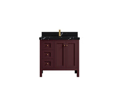 Nashville 36 in. W x 22 in. D Center Sink Bathroom Vanity - photo 25