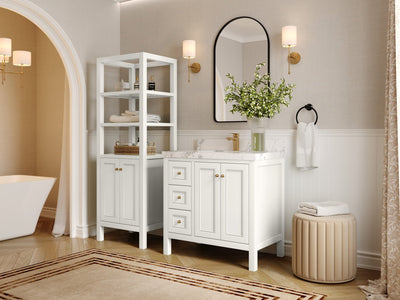 Nashville 36 in. W x 22 in. D Center Sink Bathroom Vanity - Willow Bath and Vanity