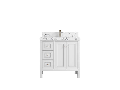 Nashville 36 in. W x 22 in. D Center Sink Bathroom Vanity - Willow Bath and Vanity