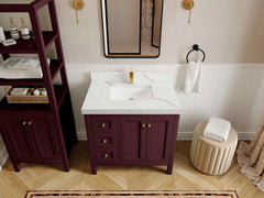 Nashville 36 in. W x 22 in. D Center Sink Bathroom Vanity - photo 16