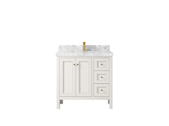 Nashville 36 in. W x 22 in. D Center Sink Bathroom Vanity - photo 29