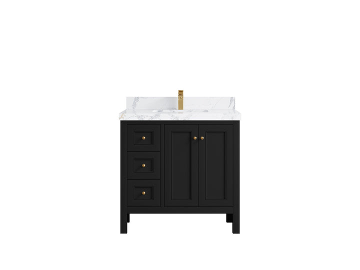 Nashville 36 in. W x 22 in. D Center Sink Bathroom Vanity - photo 1