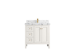 Nashville 36 in. W x 22 in. D Center Sink Bathroom Vanity - photo 49