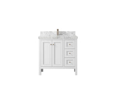 Nashville 36 in. W x 22 in. D Center Sink Bathroom Vanity - photo 29