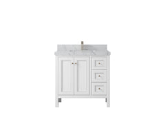 Nashville 36 in. W x 22 in. D Center Sink Bathroom Vanity - photo 13