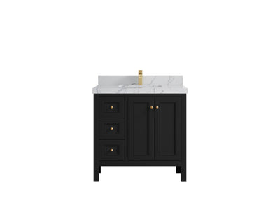 Nashville 36 in. W x 22 in. D Center Sink Bathroom Vanity - Willow Bath and Vanity