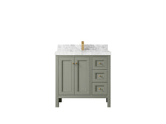 Nashville 36 in. W x 22 in. D Center Sink Bathroom Vanity - photo 29