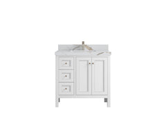 Nashville 36 in. W x 22 in. D Center Sink Bathroom Vanity - photo 18