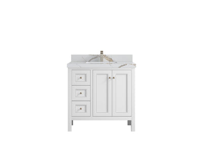 Nashville 36 in. W x 22 in. D Center Sink Bathroom Vanity - Willow Bath and Vanity