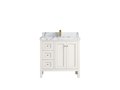 Nashville 36 in. W x 22 in. D Center Sink Bathroom Vanity - Willow Bath and Vanity