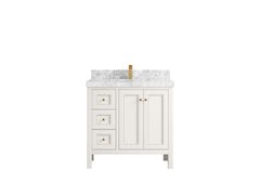 Nashville 36 in. W x 22 in. D Center Sink Bathroom Vanity - photo 29