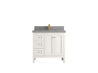 Nashville 36 in. W x 22 in. D Center Sink Bathroom Vanity - Willow Bath and Vanity