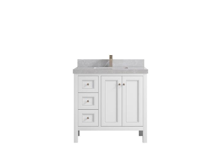 Nashville 36 in. W x 22 in. D Center Sink Bathroom Vanity - photo 40