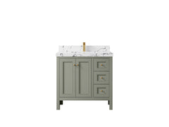Nashville 36 in. W x 22 in. D Center Sink Bathroom Vanity - photo 49